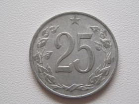 Чехословаччина Чехословакия ^/--/^ Чехословакия 25 геллеров 1963 года 25178 ^_^^^ Чехословаччина 25 геллерів 1963 25178 - фото фото фото