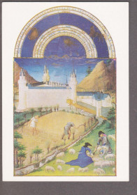СРСР СССР ^/--/^ СССР 1975 МИНИАТЮРА БРАТЬЯ ЛИМБУРГИ конец XIV-нач.XV веков КРЕПОСТЬ ПОЛЕ ЖНЕЦЫ ОВЦЫ ЖИВОПИСЬ ПК** ^_^^^ СРСР 1975 МІНІАТЮРА БРАТЯ ЛІМБУРГІ кінець XIV-поч. XV століть КРЕПІСТЬ ПОЛІ ЖНЕЦІ Вівці ЖИВОПИС ПК - фото фото фото