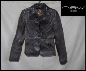 Куртки Куртки ^/--/^ Жіноча стильна шкіряна куртка &amp;34;new look&amp;34; ^_^^^ Женская стильная кожаная куртка &amp;34;new look&amp;34; - фото фото фото