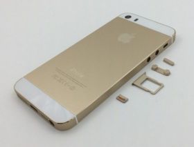 Корпуса на iPhone Корпуса на iPhone ^/--/^ Задняя крышка / Корпус iPhone 5 /--/ S gold ^_^^^ Задня кришка / Корпус iPhone 5 /--/ S gold - фото фото фото