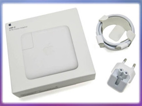 Адаптери живлення Адаптеры питания ^/--/^ Блок питания для APPLE 87 /--/ W A /--/ 1719 (MNF /--/ 82 /--/ CH/A) + Type-C (USB-C) кабель. BOX ORIGINAL ^_^^^ APPLE 87 /--/ W A /--/ 1719 (MNF /--/ 82 /--/ CH/A) + Type-C (USB-C) кабель. Box Original - фото фото фото