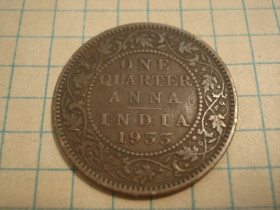 Індія Индия ^/--/^ 1&amp;#92;4 анна 1933 Індія ^_^^^ 1&amp;#92;4 анна 1933 Индия - фото фото фото