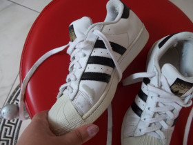 Кросівки Кроссовки ^/--/^ ( 37 р  - 24 см ) adidas кроссовки натуральная кожа оригинал б / у ^_^^^ ( 37 р - 24 см ) adidas кросівки натуральна шкіра оригінал б / у - фото фото фото