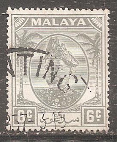 Малайзія Малайзия ^/--/^ Бр.Малайя   (Селангор) 1949 Sc.84  гаш. ^_^^^ Бр.Малайя (Селангор) 1949 Sc.84 гаш. - фото фото фото