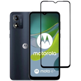 Чохли, бампера Чехлы, бампера ^/--/^ Захисне скло Fiji Premium для Motorola E /--/ 13 повне проклеювання Anti-Static чорний ^_^^^ Защитное стекло Fiji Premium для Motorola E /--/ 13 полное проклеивание Anti-Static черный - фото фото фото