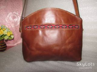 Сумки Сумки ^/--/^ Сумка CROSSBODY 100% натуральная кожа В ЭТНО СТИЛЕ ^_^^^ CROSSBODY 100% натуральна шкіра - фото фото фото