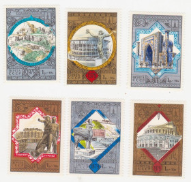 СРСР - СССР - ^/--/^ СССР 1979 г. № 4669‑4674 ** серия ^_^^^ СРСР 1979 р. No 4669‐4674 ** серія - фото фото фото