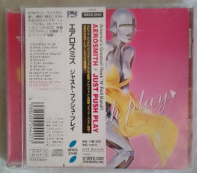 Музичні диски Музыкальные диски ^/--/^ CD Aerosmith – Just Push Play      (2001, SME Records SRCS 2440, Matrix PUS 3051, Japan) ^_^^^ CD Aerosmith - Just Push Play (2001, SME Records SRCS 2440, Matrix PUS 3051, Japan) - фото фото фото