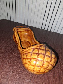 Статуетки, Скульптури, Фігурки, Фарфор Статуэтки, Скульптуры, Фигурки, Фарфор ^/--/^ Пепельница лапоть обливается керамика ^_^^^ Пепельниця лапоть обливається кераміка - фото фото фото