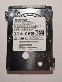Жорсткі диски Жесткие диски ^/--/^ Жорсткий диск 2.5&amp;quot; Toshiba 500 /--/ GB Slim   (MQ /--/ 01 /--/ ABF /--/ 050) | ІДЕАЛЬНИЙ СТАН! Малий пробіг, тест Victoria 100% - фото фото фото