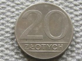 - року - года ^/--/^ Польша 20 злотых 1989 года #4735 ^_^^^ Польща 20 злотих 1989 року #4735 - фото фото фото
