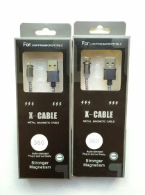 Шлейфи, перехідники Шлейфы, переходники ^/--/^ Магнітний шнур USB-кабель TYPE C з підсвіткою 1 м круглий ^_^^^ Магнитный шнур USB-кабель TYPE C с подсветкой 1 м круглый - фото фото фото