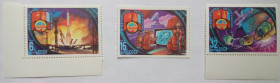 СРСР - СССР - ^/--/^ СССР 1981 Космический полет СССР-Монголия, MNH (I) ^_^^^ СРСР 1981 Космічний політ СРСР-Монголія, MNH (I) - фото фото фото