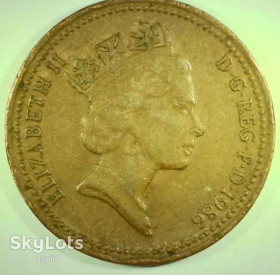 Єлизавета II (після ) Елизавета II (после ) ^/--/^ Великобритания 1 пенни, 1986 №165 ^_^^^ Велика Британія 1 пенні, 1986 No /--/ 165 - фото фото фото