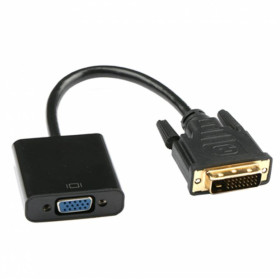 Кабелі та перехідники Кабели и переходники ^/--/^ Переходник DVI D (24+1) to VGA Конвертер / кабель ^_^^^ Перехідник DVI D (24+1) to VGA Конвертер / кабель - фото фото фото