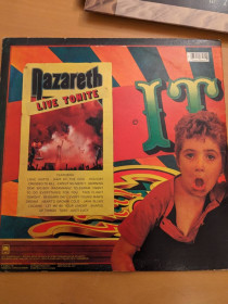 Музичні диски Музыкальные диски ^/--/^ Винил 2 LP NAZARETH &amp;quot;SNAZ&amp;quot; 1981 ^_^^^ Вініл 2 LP NAZARETH &amp;quot; SNAZ&amp;quot; 1981 - фото фото фото