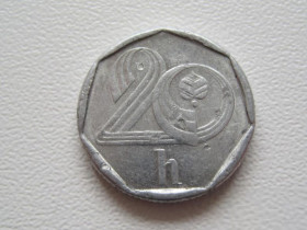 Чехія Чехия ^/--/^ Чехия 20 геллеров 1994 года 25327 ^_^^^ Чехія 20 геллерів 1994 25327 - фото фото фото