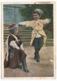 СРСР СССР ^/--/^ Лезгинка 1960 Муразова Р /--/ 7 - фото фото фото