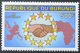 Інше Другое ^/--/^ Бурунди  Европа-Африка 1992 ^_^^^ Бурунды Европа-Африка 1992 - фото фото фото