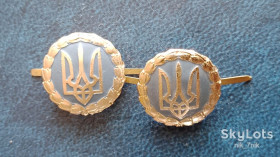 Відзнаки Знаки отличий ^/--/^ Україна. Емблеми МВС. 2-шт. ^_^^^ Украина. Эмблемы МВД. 2-шт. - фото фото фото