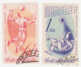 Чехословаччина Чехословакия ^/--/^ Чехословакия  1966 г..№ 1593‑1594 гашеная серия ^_^^^ Чехословаччина 1966 р. No 1593-1594 гашена серія - фото фото фото