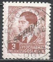 Малі Держави Європи Малые Государства Европы ^/--/^ Сербия оккупация Германии 1941 надп. РЕПЛИКА 1 /--/ м.гаш. ^_^^^ Сербія окупація Німеччини 1941 надп. Репліка 1 /--/ м.гаш. - фото фото фото