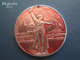 Інше Другое ^/--/^ Медаль памятная Родившейся в Волгограде диаметр 45 мм ^_^^^ Медаль пам'ятна Народилася у Волгограді діаметр 45 мм - фото фото фото