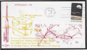 Америка Америка ^/--/^ США 1970 КОСМОС РАКЕТА INTELSAT III ПОЛЁТ ОРБИТА КОСМИЧЕСКИЕ ИССЛЕДОВАНИЯ КАРТА ХК Каше ^_^^^ 1970 КОСМОС РАКЕТА INTELSAT III ПОЛЕТ ОРБІТУ КОСМІЧНІ ДОСЛІДЖЕННЯ КАРТА ХК Каше - фото фото фото