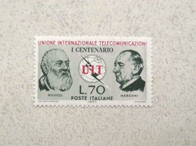 Італія, Ватикан Италия, Ватикан ^/--/^ Поштова марка Італія 1965 рік ** ^_^^^ Почтовая марка Италия 1965 год ** - фото фото фото