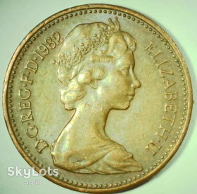 Єлизавета II (після ) Елизавета II (после ) ^/--/^ Великобритания 1 новый пенни, 1982 №101 ^_^^^ Велика Британія 1 новий пенні, 1982 No /--/ 101 - фото фото фото