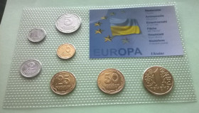 Обігові Обиходные ^/--/^ Редкий набор Украина в т.ч. 50 копеек 2003 год + 25 копеек 2001 год + 10 копеек 2001 год пластик набір ^_^^^ Редкий набор Украина в т.ч. 50 копеек 2003 год + 25 копеек 2001 год + 10 копеек 2001 год картон набор - фото фото фото