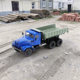 : радянські, російські та українські : советские, российские и украинские ^/--/^ КрАЗ-256 /--/ Б /--/ 1 самосвал с подъемным кузовом      (1990) - серия Kultovni Nakladaky Minule Ery №32     (Чехия) ^_^^^ КрАЗ-256 /--/ Б /--/ 1 самоскид з підйомним кузовом (1990) - серія Kultovni Nakladaky Minule Ery No /--/ 32 (Чехія) - фото фото фото