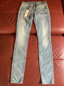 Жіночі Женские ^/--/^ Женские светло-голубые джинсы G-star raw, р.26/34 ^_^^^ Жіночі світло-блакитні джинси G-star raw, р.26/34 - фото фото фото