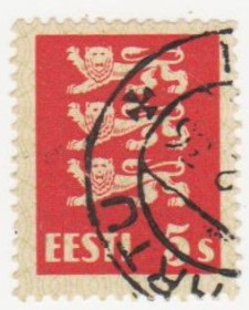 Балтійські країни Балтийские страны ^/--/^ Эстония  1928 г № 110 гашеная ^_^^^ Естонія 1928 р. No 110 гашена - фото фото фото