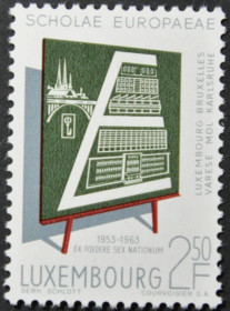 Інше Другое ^/--/^ Люксембург Европейская школа 1963 ^_^^^ Люксембург Європейська школа 1963 - фото фото фото