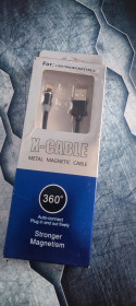 Кабелі Кабели ^/--/^ Кабель USB Lightning магнитный   (1.2 /--/ m/3 /--/ A) ^_^^^ Кабель USB Lightning магнітний (1.2 /--/ m/3 /--/ A) - фото фото фото