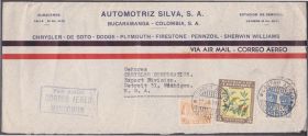 Америка Америка ^/--/^ Колумбия 1947 КЛАССИКА СТАНДАРТ ИСТОРИЯ ПОЧТЫ ПОЧТА ДОКУМЕНТ ПРОШЕДШИЙ ПОЧТУ КОНВЕРТ АВИА 3 /--/ м ^_^^^ Колумбія 1947 КЛАСИКА СТАНДАРТ ІСТОРІЯ ПОшти ДОКУМЕНТ ПЕРШИЙ ПОШЛЯХ КОНВЕРТ АВІА 3 /--/ М - фото фото фото