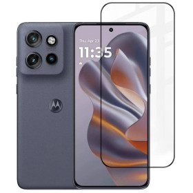 Чохли, бампера Чехлы, бампера ^/--/^ Захисне скло Fiji Premium для Motorola Edge 60 Neo повне проклеювання Anti-Static чорний ^_^^^ Защитное стекло Fiji Premium для Motorola Edge 60 Neo полное проклеивание Anti-Static черный - фото фото фото