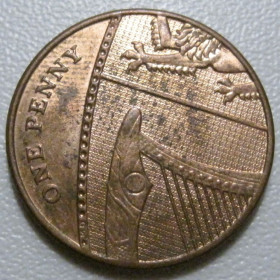 Єлизавета II (після ) Елизавета II (после ) ^/--/^ Велика Британія 1 пенні 2011 року 43256 ^_^^^ Великобритания 1 пенни 2011 года 43256 - фото фото фото