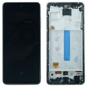 Сенсорні екрани і Дисплеї Сенсорные экраны и Дисплеи ^/--/^ Дисплей Samsung Galaxy A /--/ 52 SM-A /--/ 525 / SM-A /--/ 526 / A /--/ 52 /--/ S SM-A /--/ 528 OLED with frame White  (Silver) ^_^^^ Дисплей Samsung Galaxy A /--/ 52 SM-A /--/ 525 / SM-A /--/ 526 / A /--/ 52 /--/ S SM-A /--/ 528 OLED with frame White (Silver) - фото фото фото