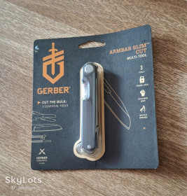 Ножі, мультітули Ножи, мультитулы ^/--/^ Мультитул Gerber Armbar Slim Cut - Onyx - фото фото фото
