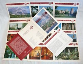 СРСР СССР ^/--/^ Алупкинский дворец - музей и парк Крым набор открыток языки русский немецкий английский 1978 /--/ г. 13 /--/ шт ^_^^^ Алупкінський палац - музей і парк Крим набір листівок мови російська німецька англійська 1978 /--/ р. 13 /--/ шт - фото фото фото