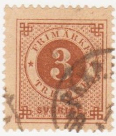 Бенілюкс Бенилюкс ^/--/^ Швеция 1886 г..№  30 гашеная ^_^^^ Швеція 1886 р. No 30 гашена - фото фото фото