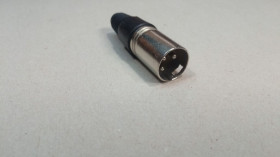 Кабелі, адаптери Кабели, адаптеры ^/--/^ Штекер CANON  (XLR) 3 /--/ pin під кабель. ^_^^^ Штекер CANON (XLR) 3 /--/ pin под кабель. - фото фото фото