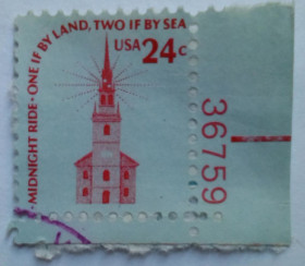 Північна Америка Северная Америка ^/--/^ США 1975 Здания, 24 /--/ с., гашеная ^_^^^ США 1975 Будівлі, 24 /--/ с., гашена - фото фото фото