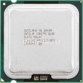 Процесори Процессоры ^/--/^ Процессор Intel Core 2 Quad Q /--/ 8400 4 /--/ x /--/ 2.66 GHz S /--/ 775 бу ^_^^^ Процесор Intel Core 2 Quad Q /--/ 8400 4 /--/ x /--/ 2.66 GHz S /--/ 775 бу - фото фото фото