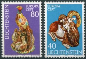 Малі Держави Європи Малые Государства Европы ^/--/^ Лихтенштейн 1976 Европа СЕРТ Mi 642-643 MNH ^_^^^ Ліхтенштейн 1976 Європа СЕРТ Mi 642-643 MNH - фото фото фото