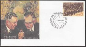 Австралія і океанія Австралия и океания ^/--/^ Австралия 1985 ПРЕМЬЕР-МИНИСТРЫ ПОЛИТИКИ ДЕЯТЕЛИ ВТОРАЯ МИРОВАЯ ВОЙНА WWII ХМК ОМ ПД ^_^^^ Австралія 1985 Прем'єр-Міністри політики діячі другої світової війни WWII ХМК - фото фото фото