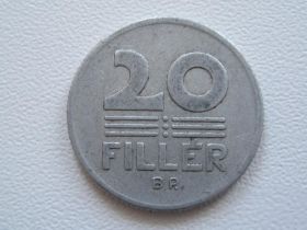 Угорщина Венгрия ^/--/^ Венгрия 20 филлеров 1968 года #17828 ^_^^^ Угорщина 20 філерів 1968 року #17828 - фото фото фото