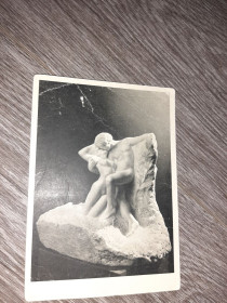 СРСР СССР ^/--/^ Открытка   СССР Огюст Роден    1965 /--/ г. ^_^^^ Листівка СРСР Огюст Роден 1965 /--/ р. - фото фото фото